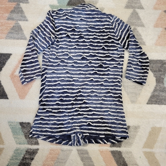 Chicos Travelers Jacket Open Cardigan Blouse Size 0 / Small - Picture 4 of 4